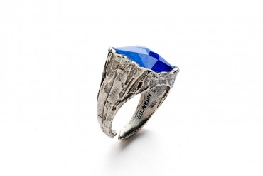 Anello RE BLU by ANTRACITE