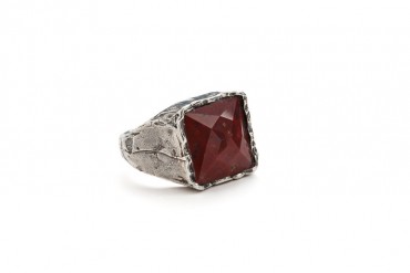 ring for man natural stone