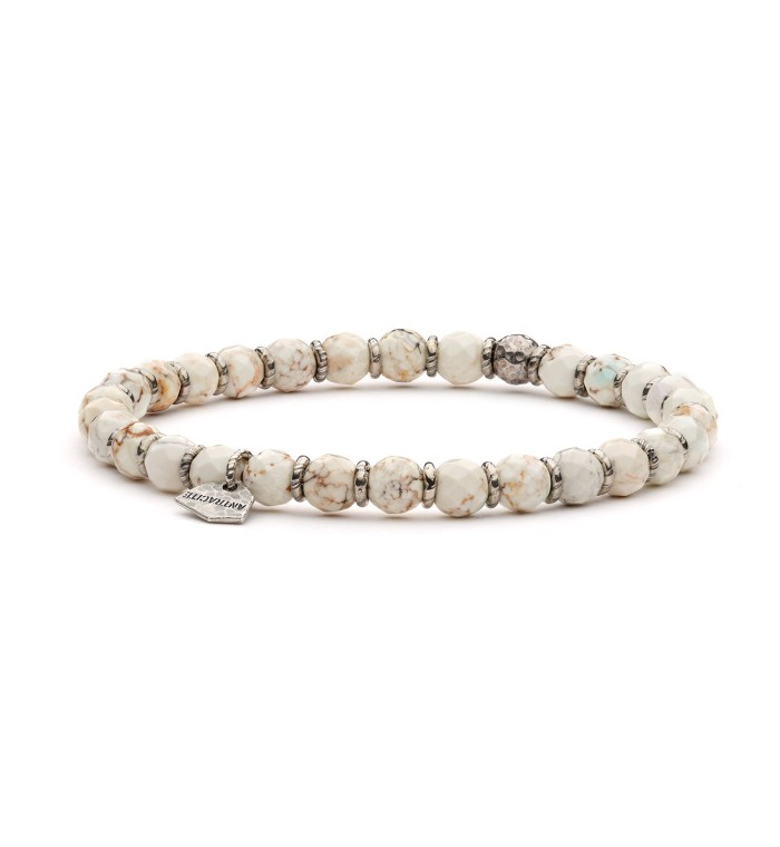 ALHAMBRA - Silver sterling bracelet and natural stones