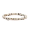 ALHAMBRA - Silver sterling bracelet and natural stones
