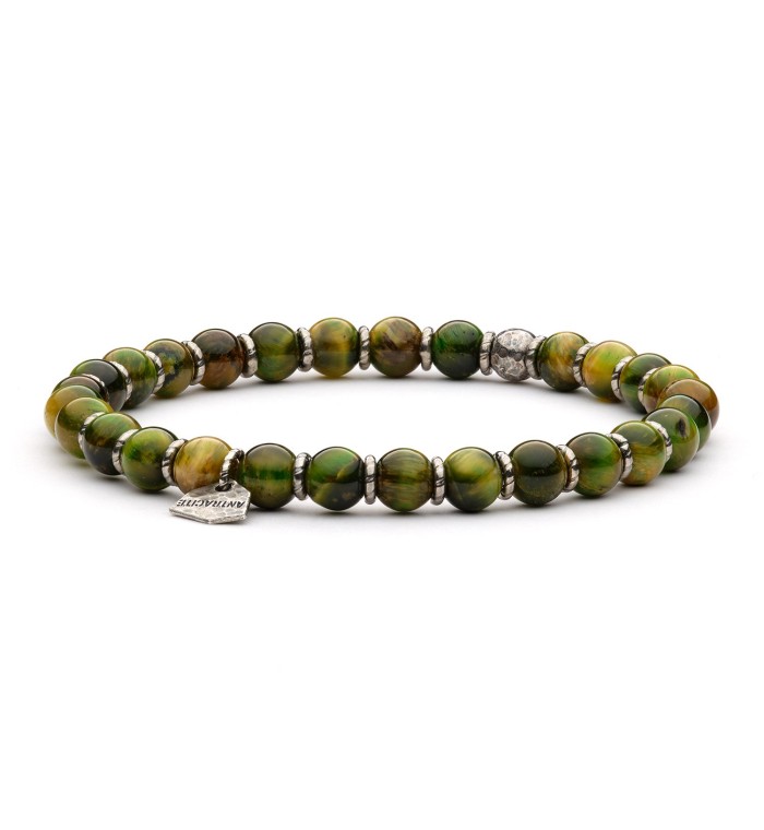 SANTIAGO - Bracelet for man, natural stone 100% Made in Italy
