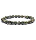 NAXOS - Silver sterling bracelet and natural stones