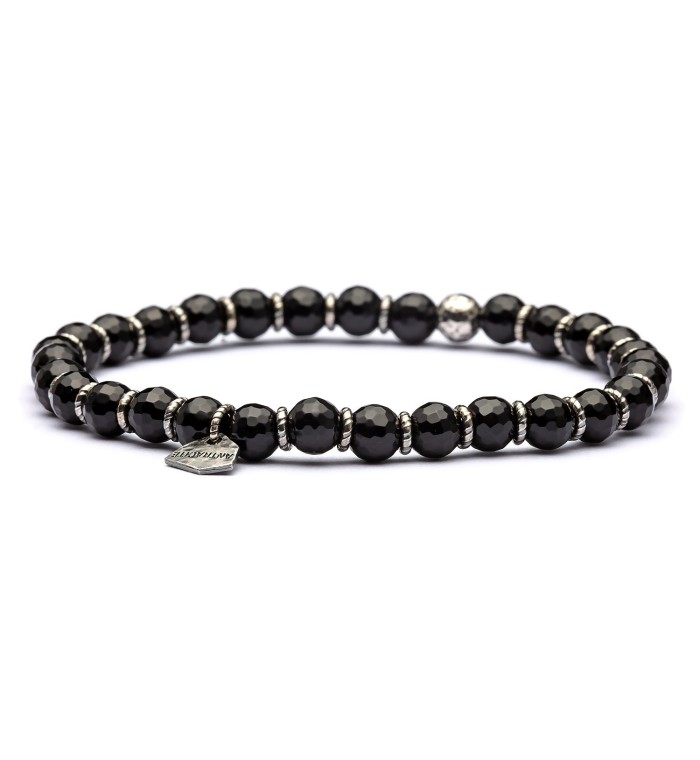 PANTHEON - Silver sterling bracelet and natural stones