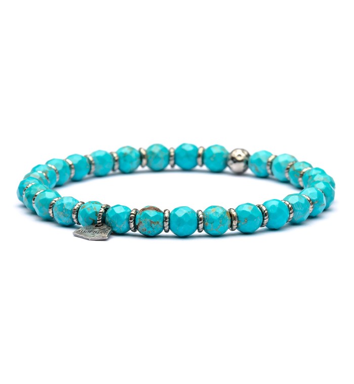 SAN MARCO - Silver sterling bracelet and natural stones