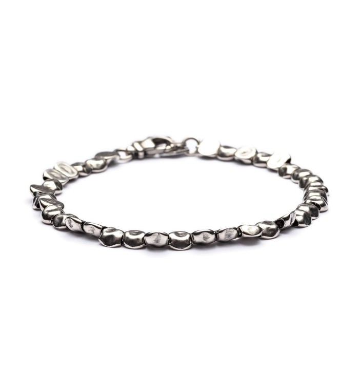 Bracciale argento uomo