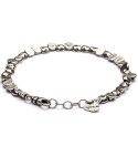 DEDALO - Men's silver bracelet