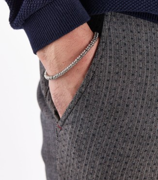 Bracciale argento per uomo 2