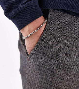 Bracciale argento 925 uomo 2