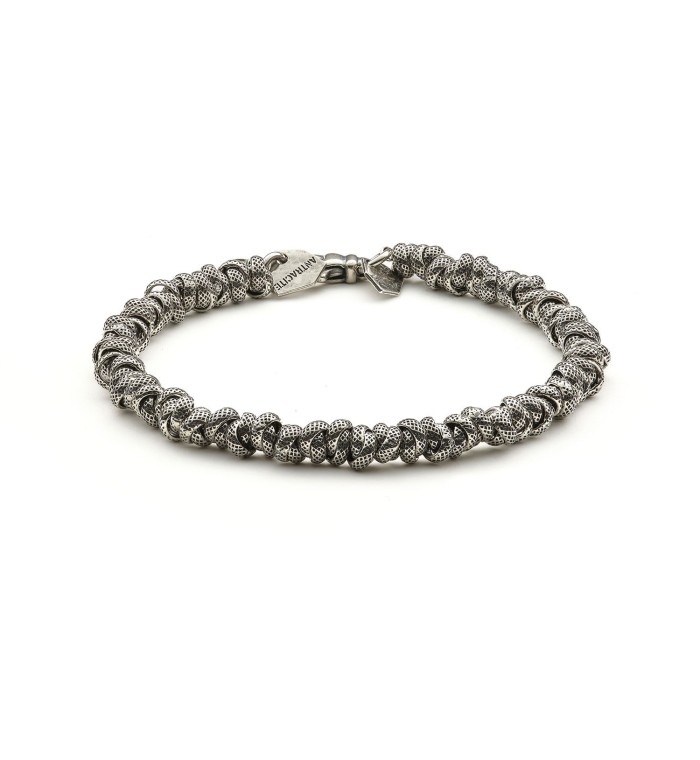 MERCURIO - Men's silver bracelet