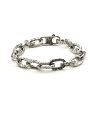 Man bracelet in silver