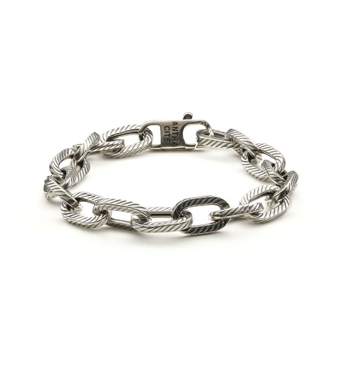 Man bracelet in silver