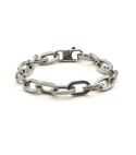 Man bracelet in silver