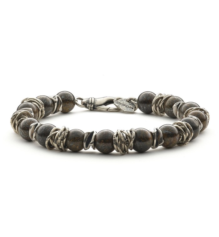silver bracelet for man