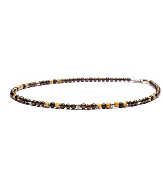 necklace with natural stones and silver sterling 925 2