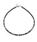 Handmade necklace with natural stones
