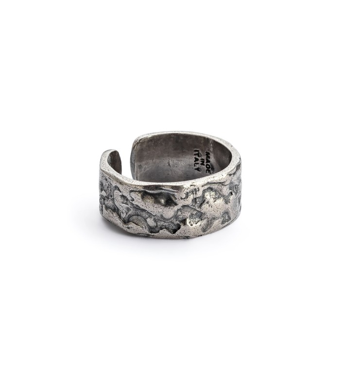 Sterling Silver Band Ring - CONTE Made in Italy