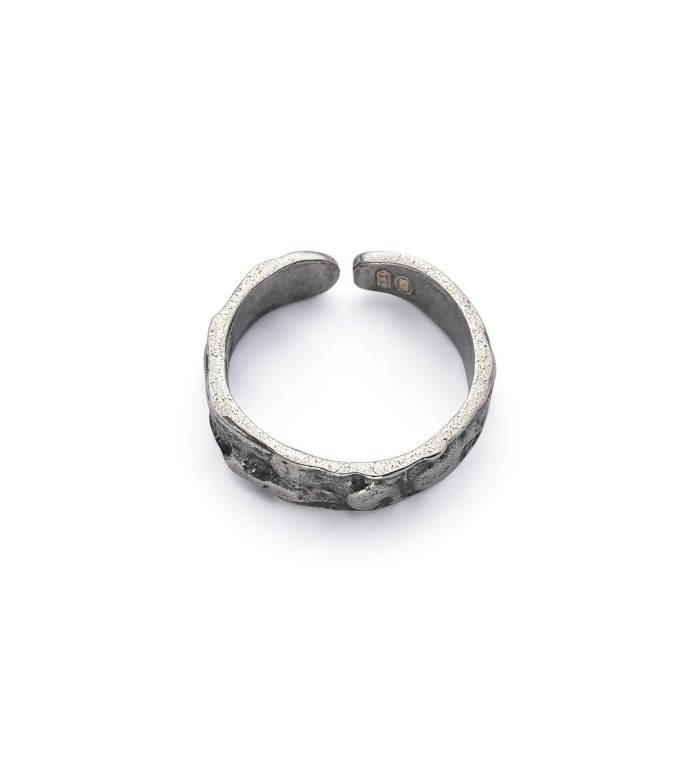 Silver band ring - CONTESSA Made in Italy