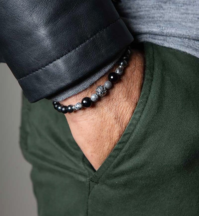 Bracciale ELBA - Antracite Jewels