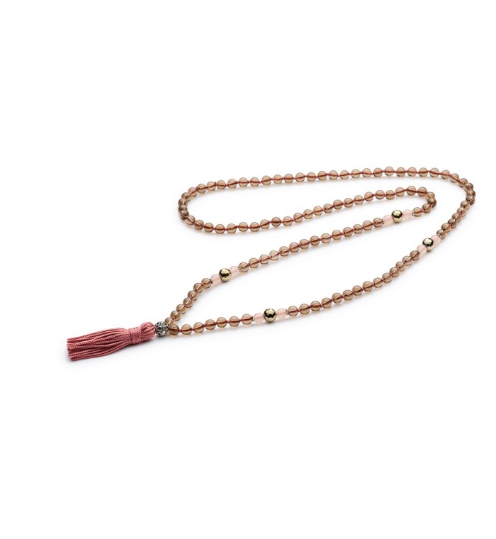 HIMALAYA - Natural stones and silver sterling necklace