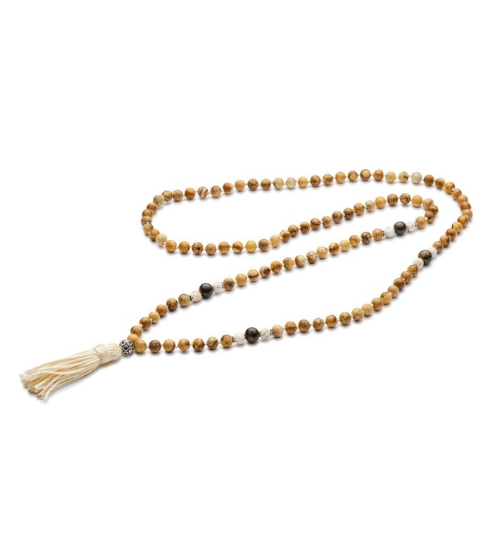 MAYA - Necklace woman and man 108 beads