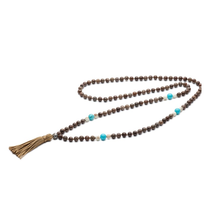 SAMASRA - Mala in pietre dure naturali e argento - Consegna in 24/48h
