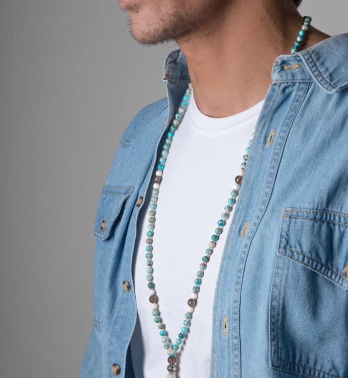 necklace mala indian