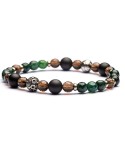 Bracciale argento e pietre dure