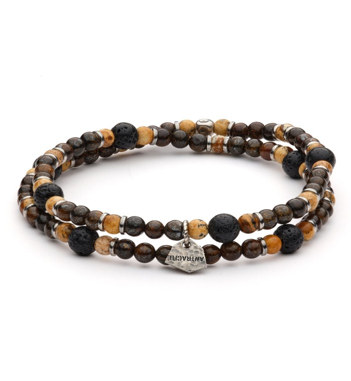 Bracciale ISAAC - Antracite Gioielli