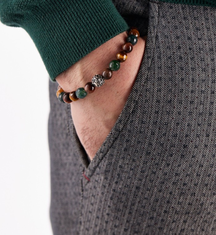 Male's bracelet PAN - Jewels 100% Made in Italy