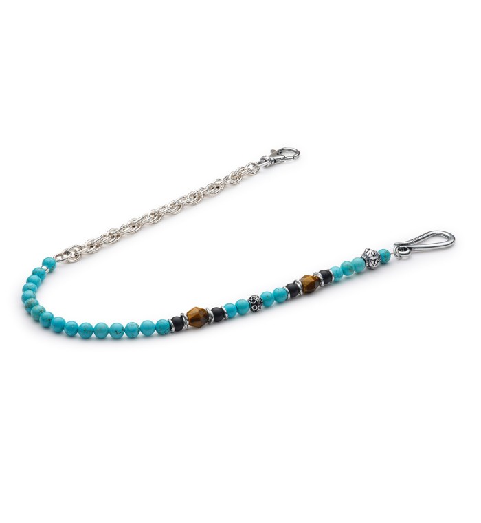 ARAGON - Wallet chain natural stone