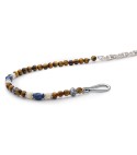SILVERSTONE - Wallet chain natural stone