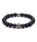 Bracciale uomo pietre e argento
