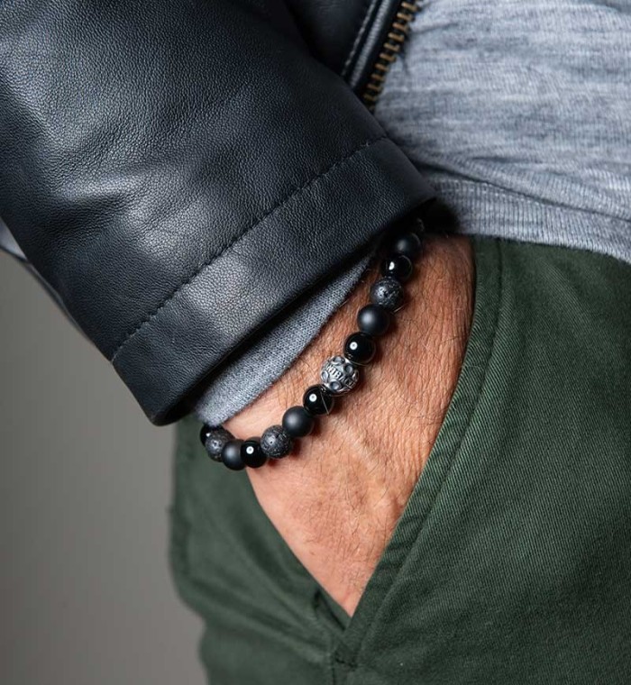 Bracelet TAURUS - Antracite Jewels 100% Made in Italy