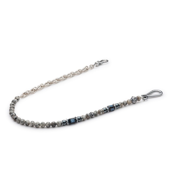 ESTORIL - Wallet chain natural stone