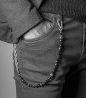 ESTORIL - Wallet chain natural stone