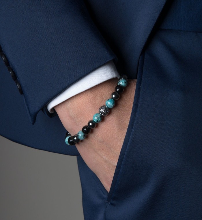 Bracelet TITANO - Antracite Jewels 100% Made in Italy