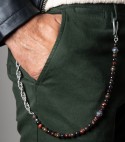 URAGANO - Wallet chain natural stone
