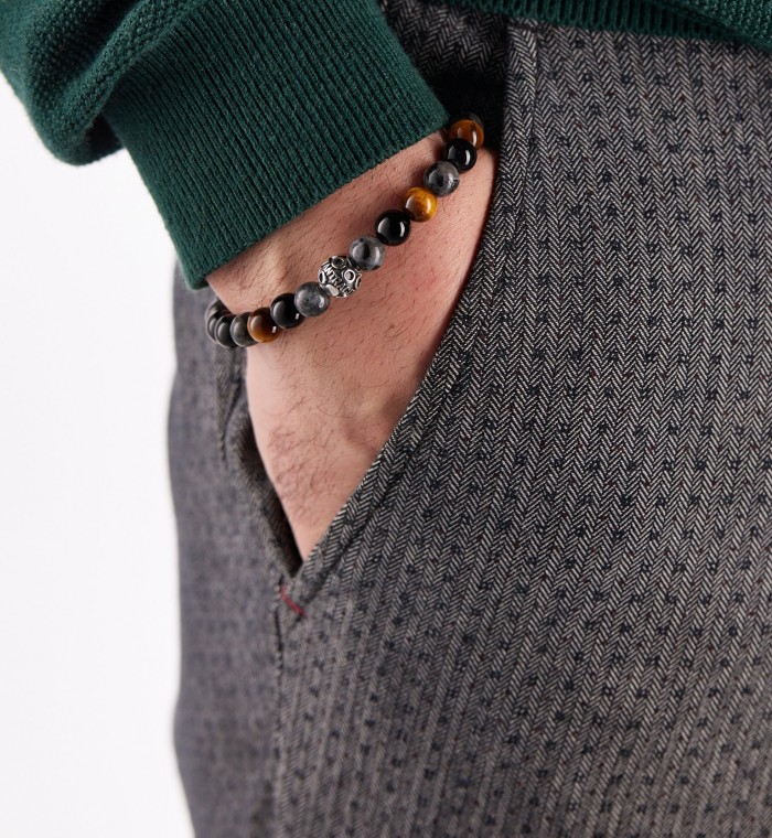Bracelet VIRGO - Antracite Jewels 100% Made in Italy