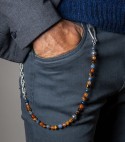 AVARIZIA - Wallet chain natural stone
