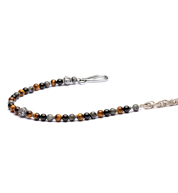 TIFONE - Wallet chain natural stone