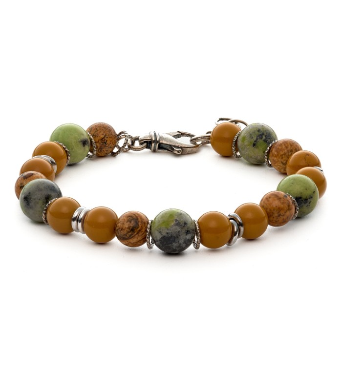bracelet for man stone 8 and 10mm