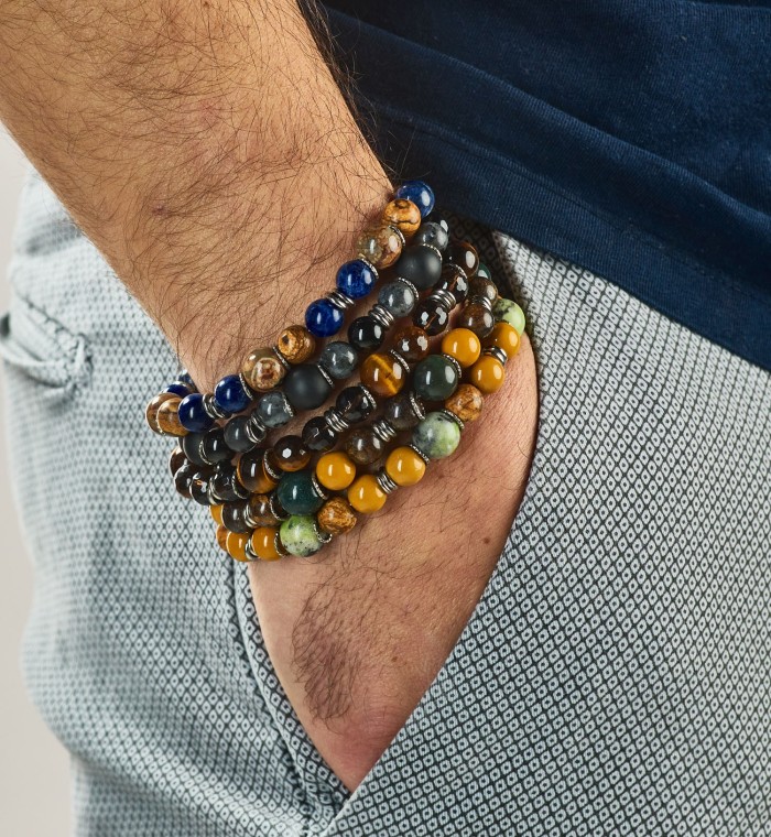 Bracelet Man RODEO - Antracite Gioielli