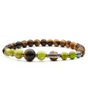 JUPITER - Women and Men Natural Stone 10 Planets Bracelet Universe Solar System