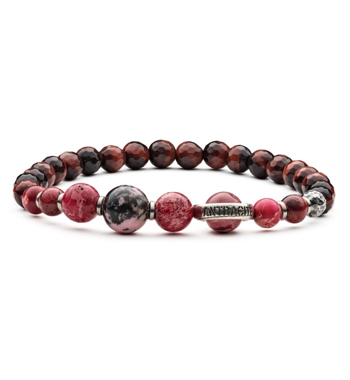 MARS - Women and Men Natural Stone 10 Planets Bracelet Universe Solar System