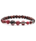 MARS - Women and Men Natural Stone 10 Planets Bracelet Universe Solar System