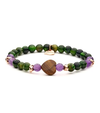 Bracciale con cuore da donna
