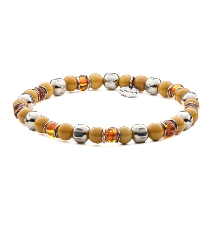 Braccialetto pietra dura mokaite