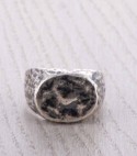 Men's silver ring - BARONE