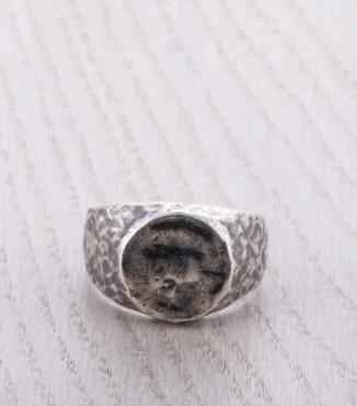 Men's silver ring - CAVALIERE 2