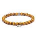 GIZA - Silver sterling bracelet and natural stones